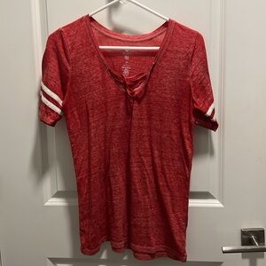 Red Sporty Tee